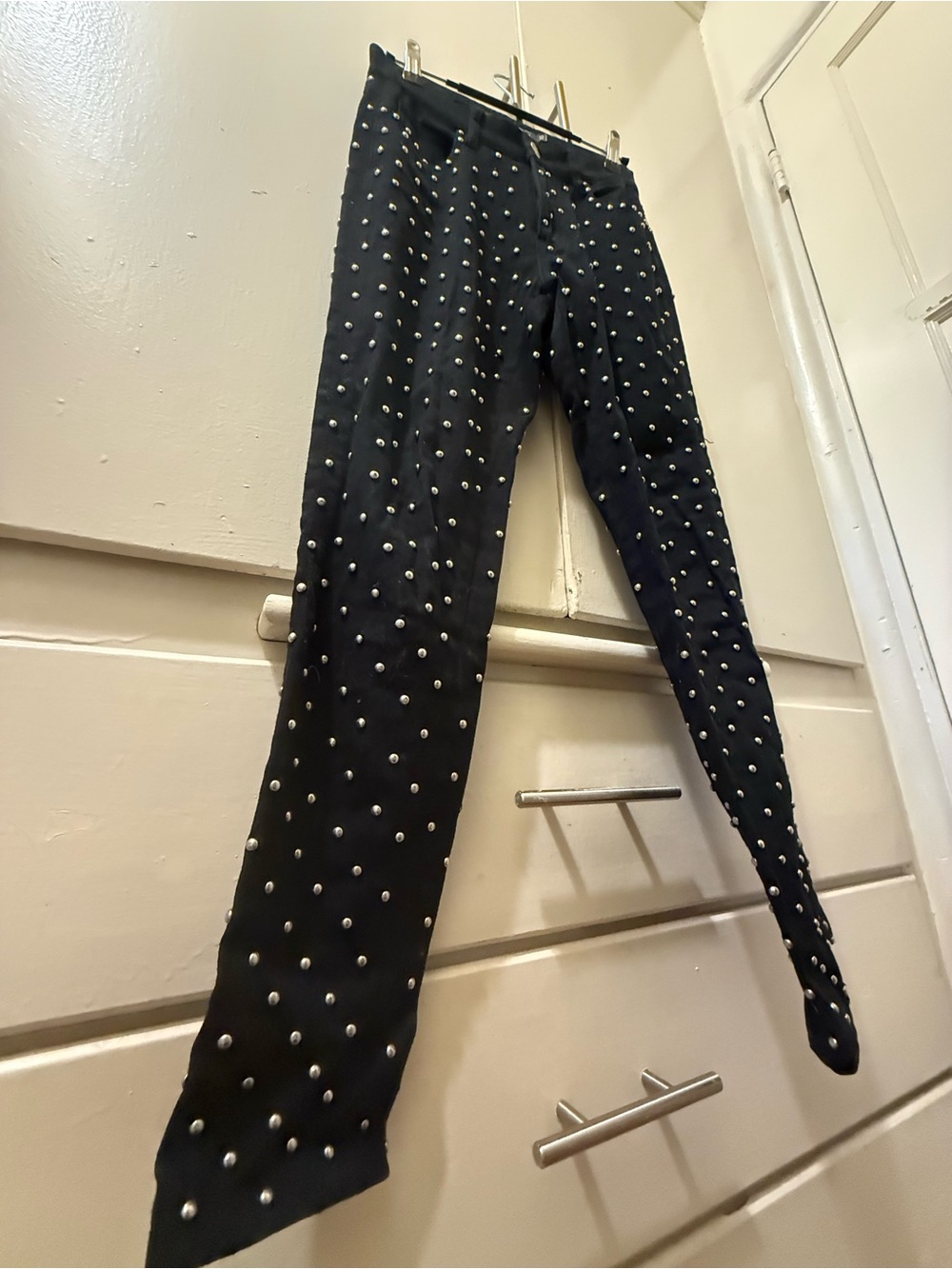 Black Studded Jeans 25/26